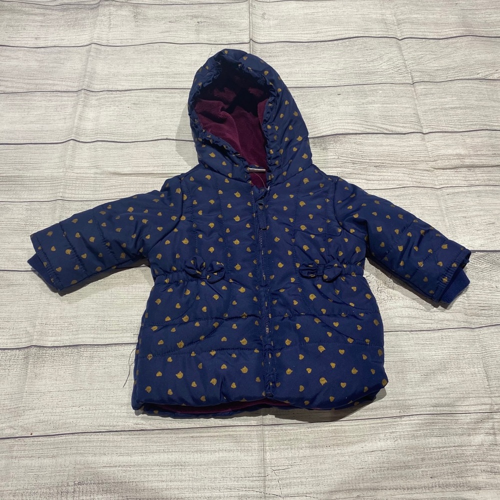 Ergee Navy Blue Baby Coat 6-9 mos